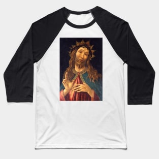 Christ Crowned with Thorns by Sandro Botticelli Baseball T-Shirt